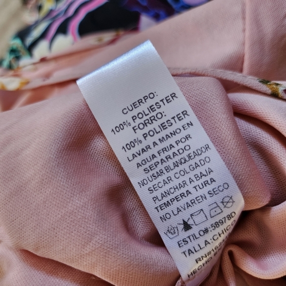 Milk & Honey maxi floral dress size Small New - Picture 6 of 10